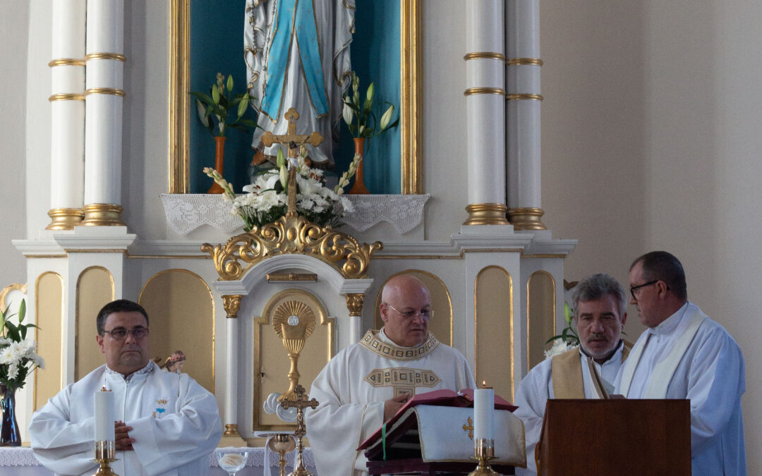 Keresztszentelés Bólyában
