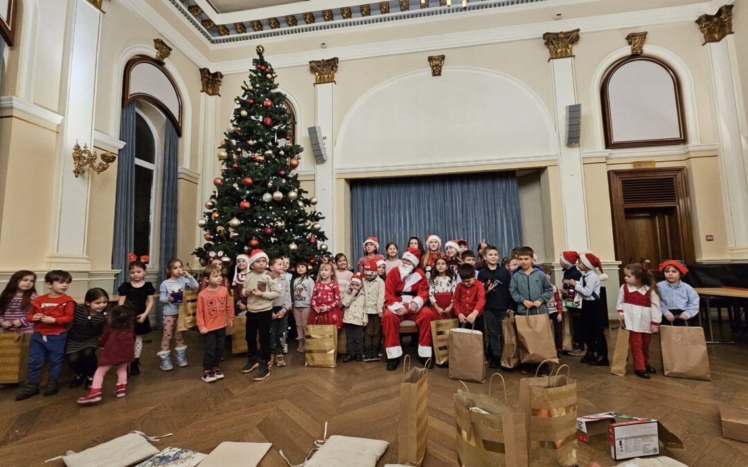 Mikulás járt Nagyszebenben